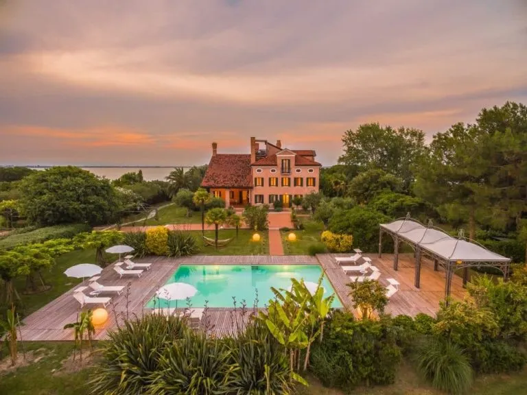 Luxury villa private island
