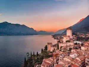 Enjoy tranquil evenings in Lake Garda's luxury hotels and villages