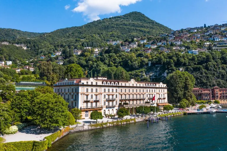Luxury hotel on Como lake. Villa d'Este, Cernobbio.